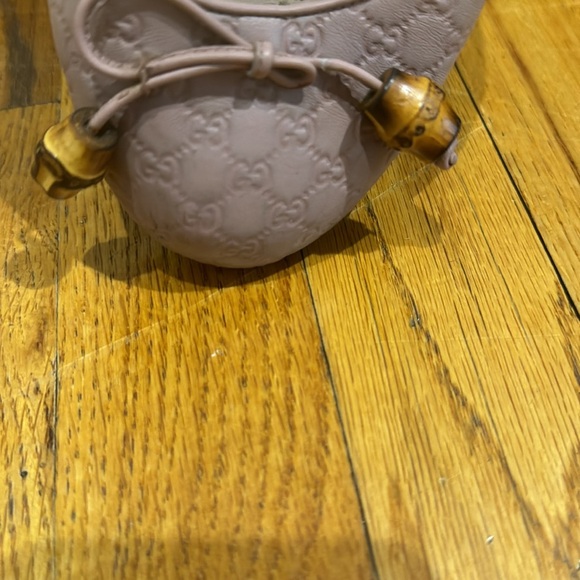 Gucci “Sylvia” Pink Bamboo bow ballet flats size 39 ( US 9) - Picture 3 of 9